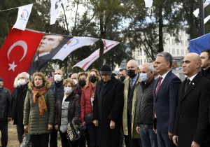 KKTC Kurucu Cumhurbaşkanı Rauf Raif Denktaş,Antalya'da Törenle Anıldı